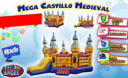 Mega Castillo Medieval 8x6